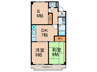 サンシードの物件間取画像